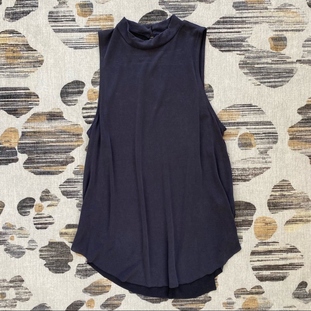 Navy tank top